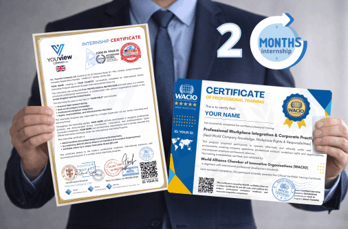 2 months international Online Internship